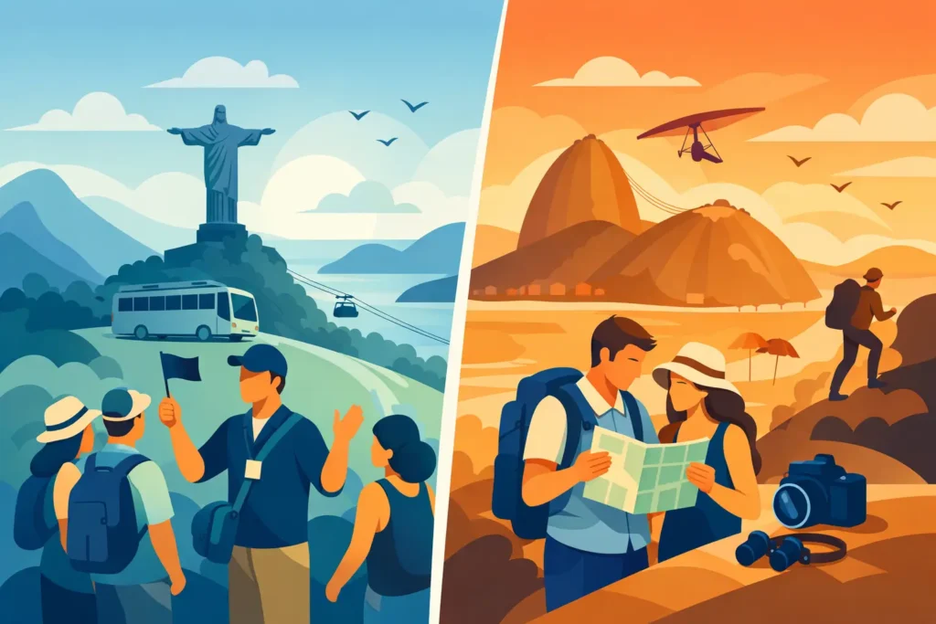 Guided Tour Versus Self Guided in Rio