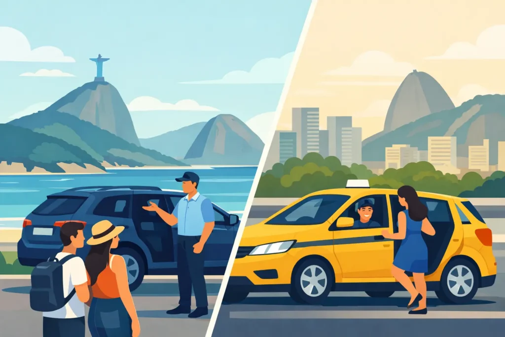 Driver Guide Versus Taxi Rio: Which Fits?